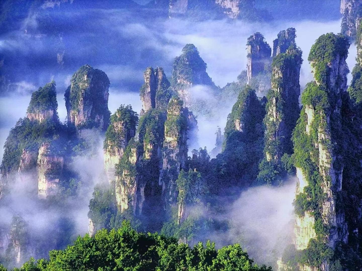 Yijingju Humanistic Inn زانغجياجي المظهر الخارجي الصورة
